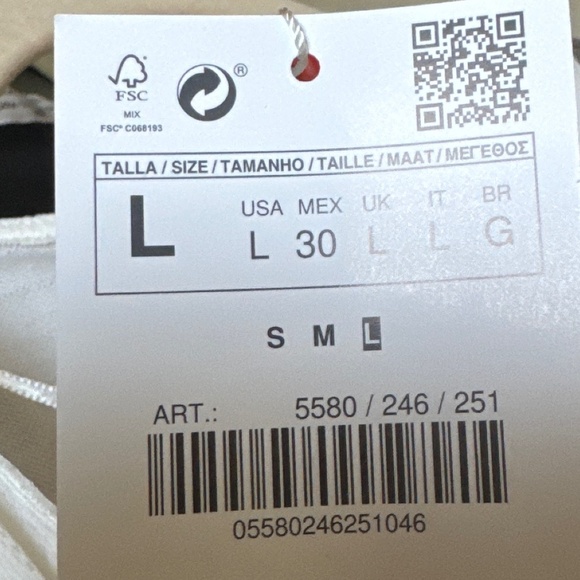 Zara Girl Photo T-Shirt Size L - Picture 5 of 7